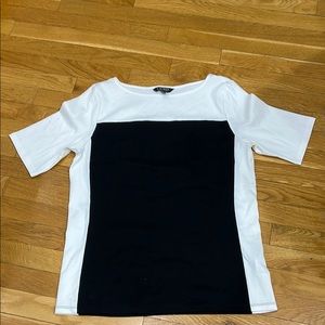 Black and White Women's Top